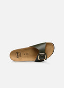 Kathleen Leather Sandals - Green - Women - Scholl -The Bradery