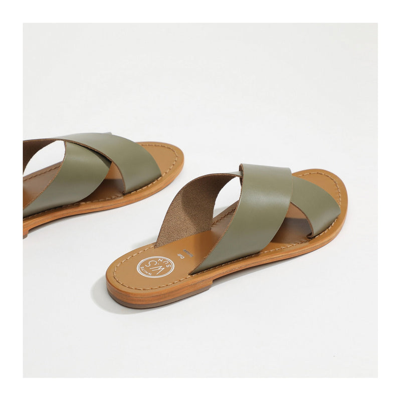 Sandales Lanruen - Khaki - Femme Sandales White Sun