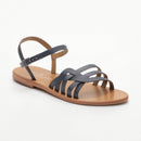 Lydia Sandals - Navy SANDALS Les Bagatelles