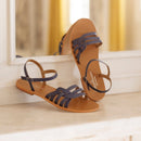 Lydia Sandals - Navy SANDALS Les Bagatelles