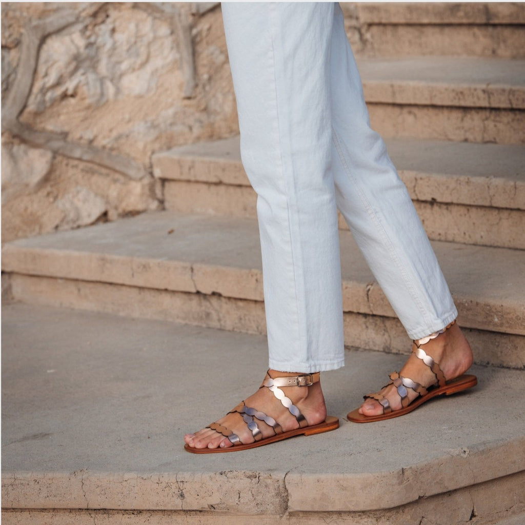 Sandalias Melanie - Rosa Dorado SANDALIAS Les Bagatelles