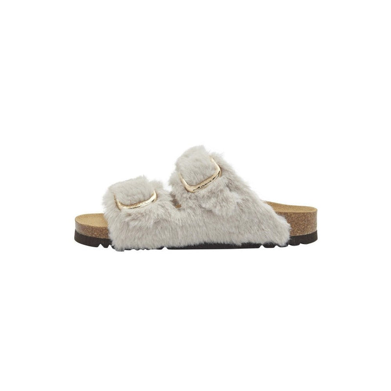 Sandales Noelle Synthetic Fur - Beige - Femme - Scholl - The Bradery