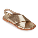 Sandales Plates Austin - Or - Anaki - The Bradery