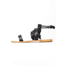 Astar Trendy Sandals - Black White Sun Trendy Sandals