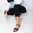 Sandales Tendance Falcom - Black Sandales Tendance Les Bagatelles