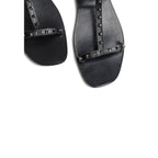 Fareani Trendy Sandals - Black White Sun Trendy Sandals