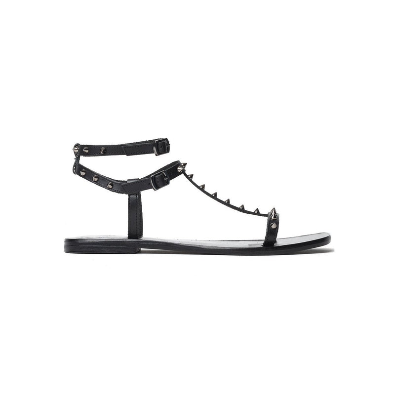 Sandalias de moda Fareani - Sandalias de moda de sol blanco negro