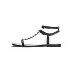 Fareani Trendy Sandals - Black White Sun Trendy Sandals