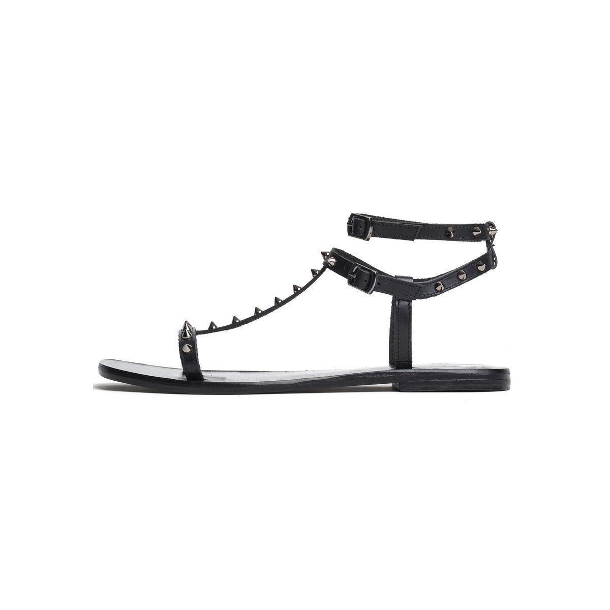 Fareani Trendy Sandals - Black White Sun Trendy Sandals