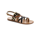 Sandales Tendance Hebe - Noir / Tan Sandales Tendance White Sun