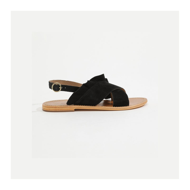 Sandalias Trendy Lilly - Sandalias Trendy Negras White Sun