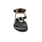 Macarella Trendy Sandals - Black White Sun Trendy Sandals