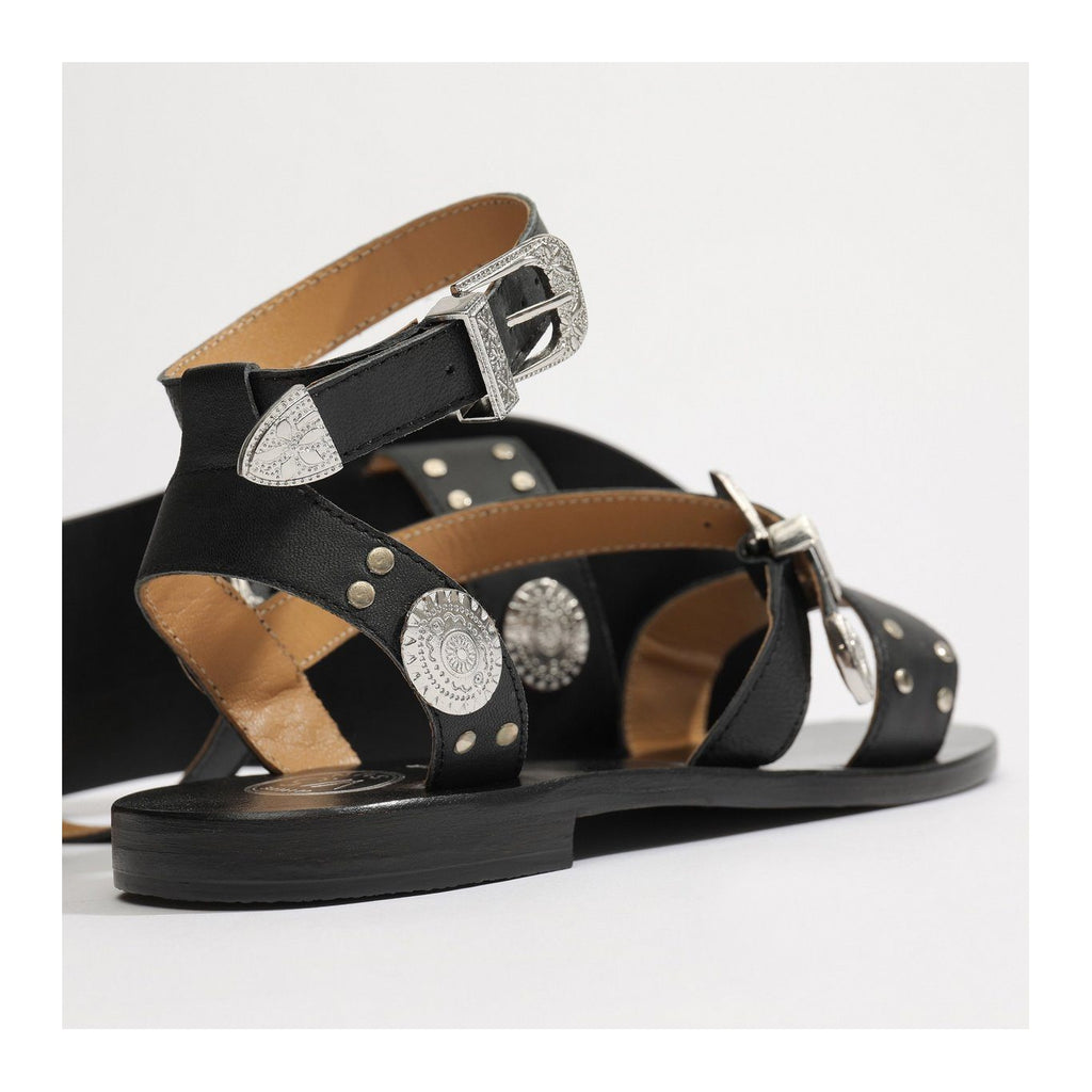 Macarella Trendy Sandals - Black White Sun Trendy Sandals