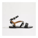 Macarella - Sandalias negras de moda White Sun