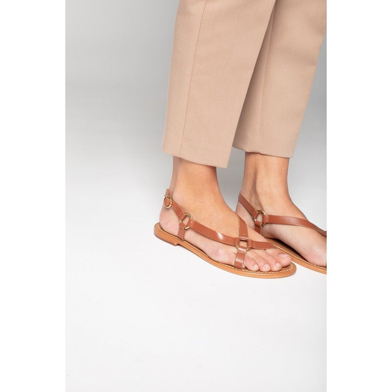 Sandales Tendance Tala - Camel Sandales Tendance White Sun