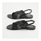 Sandalias Wintera Trendy - Sandalias Trendy Sun Blanco Negro