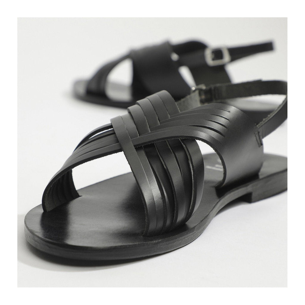 Sandalias Wintera Trendy - Sandalias Trendy Sun Blanco Negro