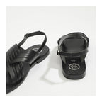 Sandalias Wintera Trendy - Sandalias Trendy Sun Blanco Negro