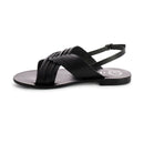 Sandalia Tendance Wintera - Sandalias negras Tendance White Sun