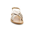 Sandalia Tendance Wintera - Sandalias doradas Tendance White Sun