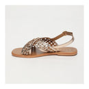 Sandales Tendances Baishakh - Gold SANDALES White Sun