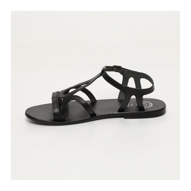 Sandales Tendances Deepashikha - Black SANDALES White Sun