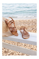 Sandales Tendances Deepashikha - Camel SANDALES White Sun