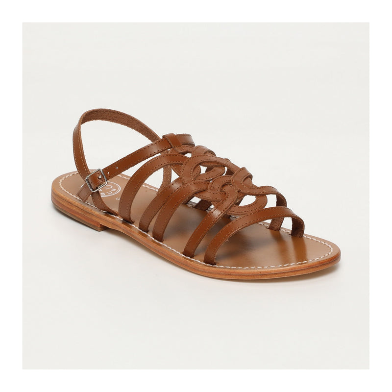Sandales Tendances Henna - Camel SANDALES White Sun