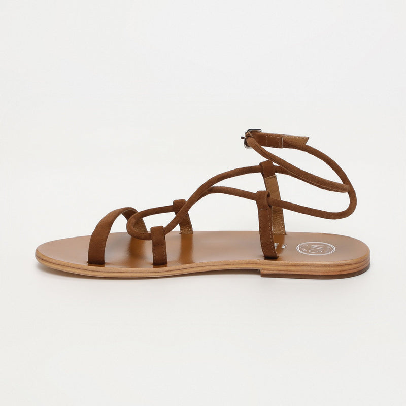 Sandalias Taylee Trends - SANDALIAS Camel White Sun