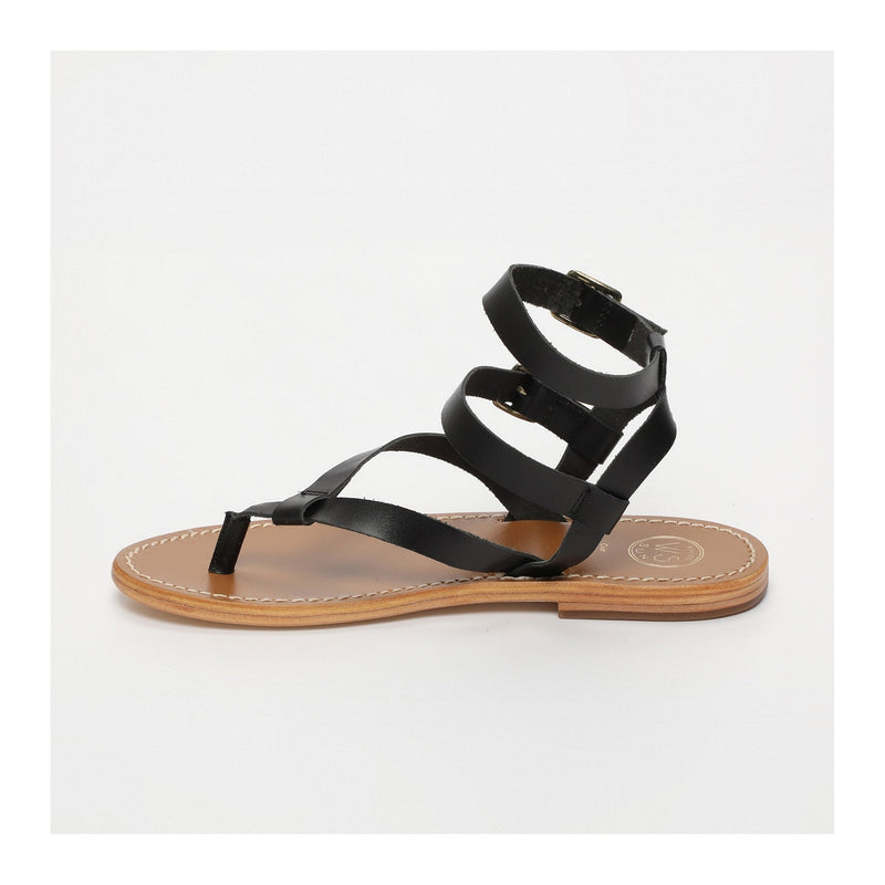 Sandales Tendances Thea - Black SANDALES White Sun