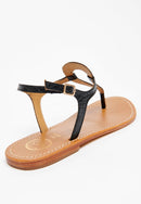 Sandales Varde - Black Croco - Femme Sandales White Sun