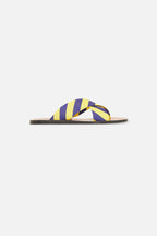 Ruban Knot Sandals - Multi Yellow
