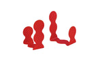 Serre-livres Fala - Rouge coquelicot - Noo.ma Design - The Bradery