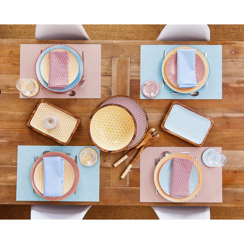 Service Complet - 42 Pièces - Color - Björn - The Bradery