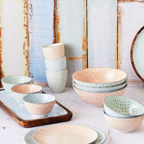 Service Complet - 42 Pièces - Pastel - Björn - The Bradery