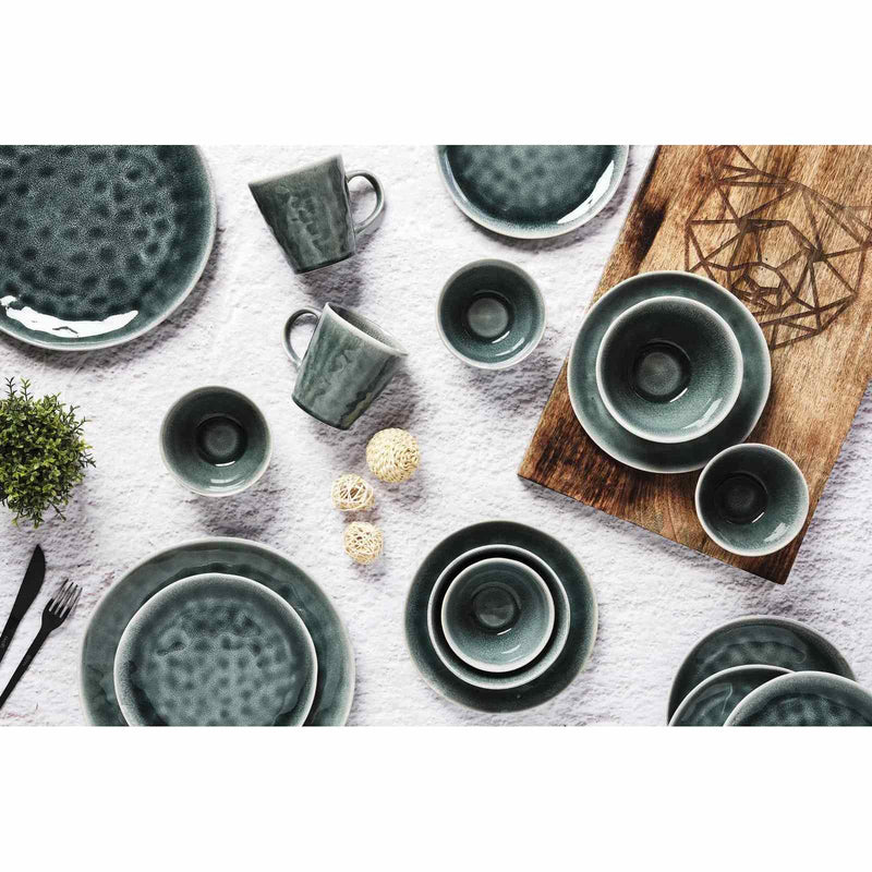 Service Complet Moon - 30 Pièces - Pétrole - Björn - The Bradery