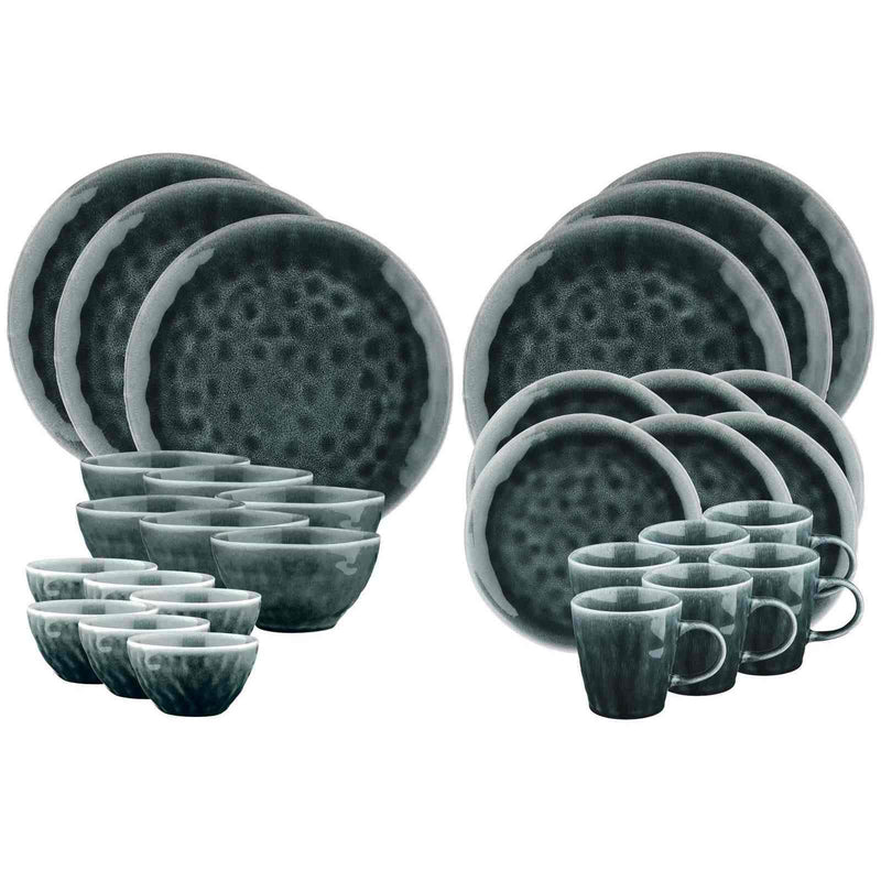 Service Complet Moon - 30 Pièces - Pétrole - Björn - The Bradery