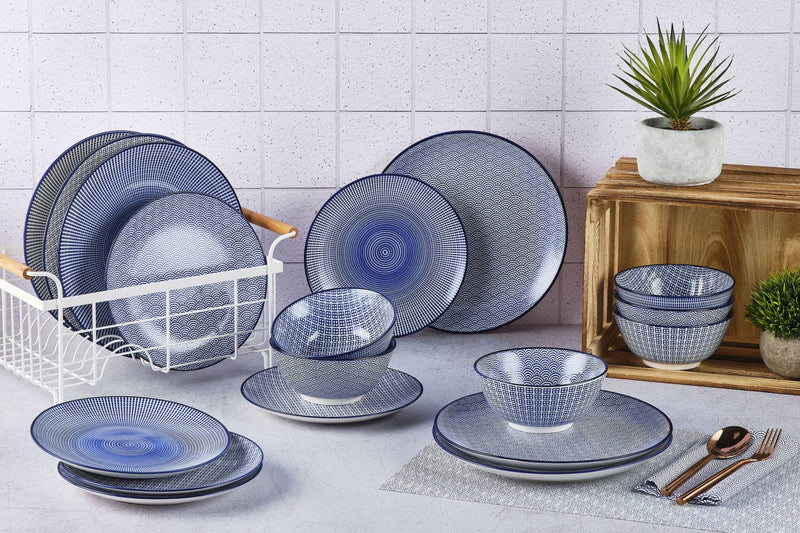 Service Les Essentiels - 18 Pièces - Dark Blue - Björn - The Bradery