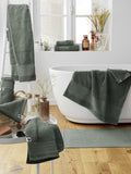 Serviette De Douche 70 X 130 Cm Garance Romarin - L'Effet Papillon - The Bradery