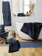 Serviette De Toilette 50 X 90 Cm Garance Minuit - L'Effet Papillon - The Bradery