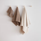 Serviettes De Bain - En Coton Bio - Argile