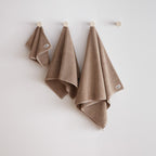 Serviettes De Bain - En Coton Bio - Argile