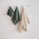 Towels - Organic Cotton - Bottle Green