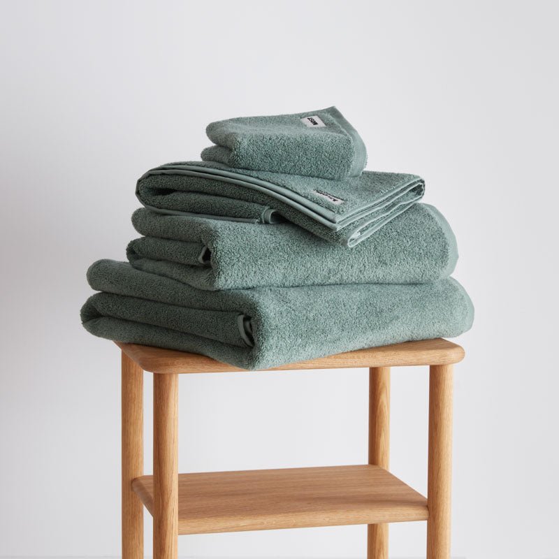 Towels - Organic Cotton - Bottle Green