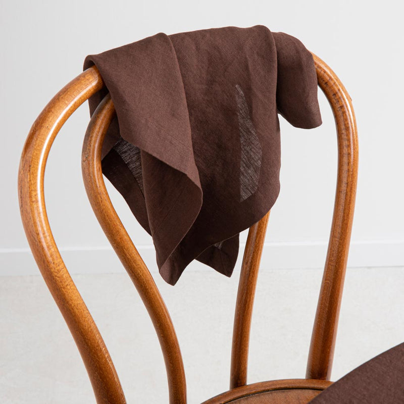 4 Towels - Washed Linen - Cocoa