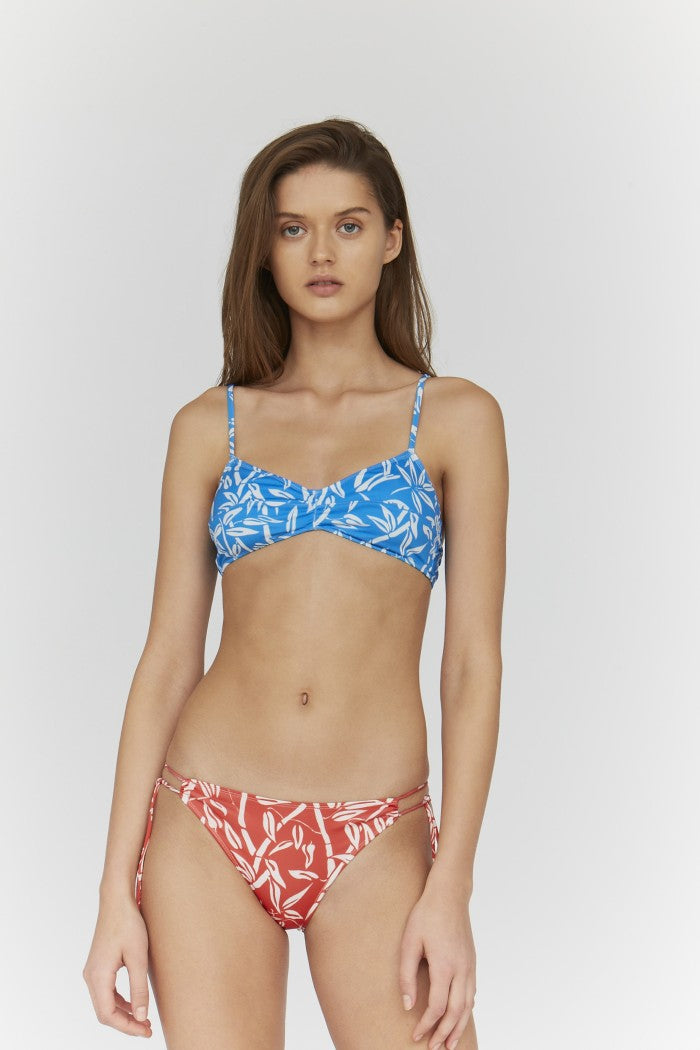 Haut De Maillot Waters Bamboo - Bleu Mediterannee