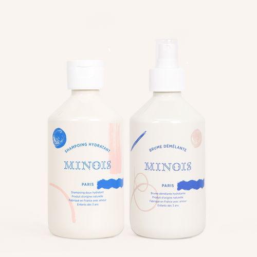 Duo Shiny Hair : Shampoing Doux & Brume Démêlante