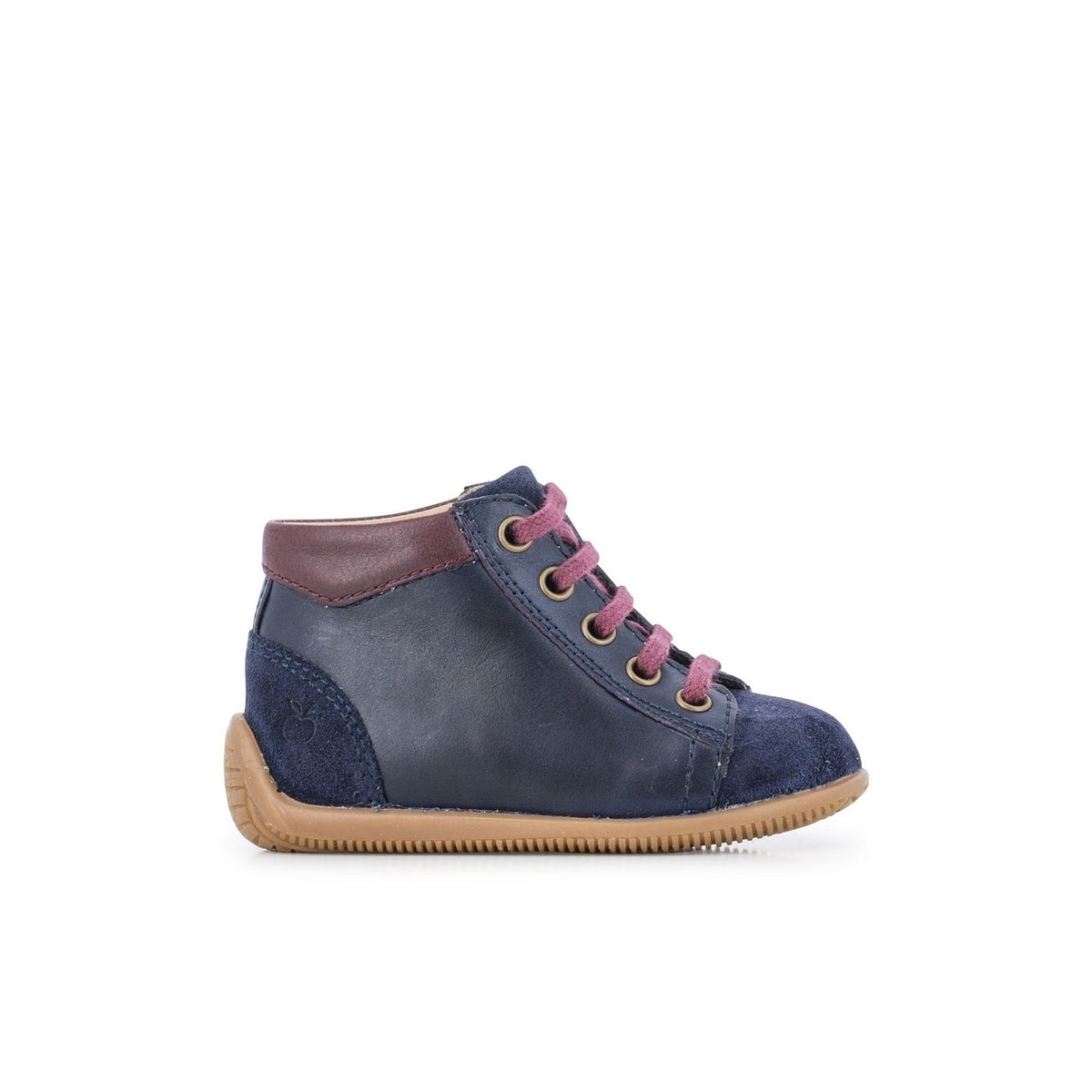 SHOEMI LACE -MARINE/BORDEAUX -PAMPLONA/VELOUR SHOEMI LACE Pom D'Api