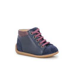 SHOEMI LACE -MARINE/BORDEAUX -PAMPLONA/VELOUR SHOEMI LACE Pom D'Api