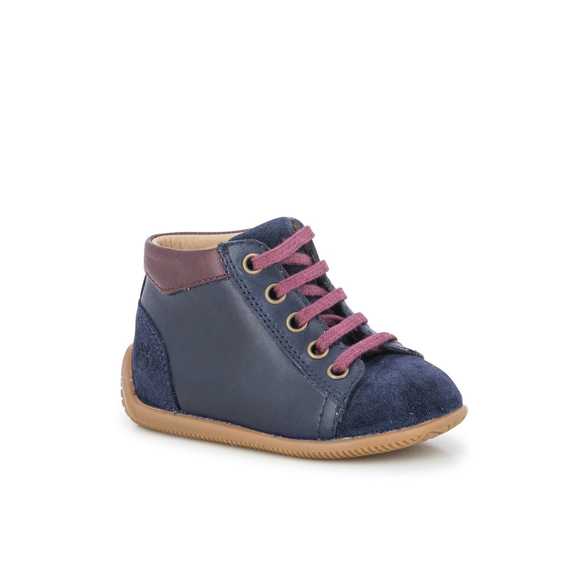 SHOEMI LACE -MARINE/BORDEAUX -PAMPLONA/VELOUR SHOEMI LACE Pom D'Api